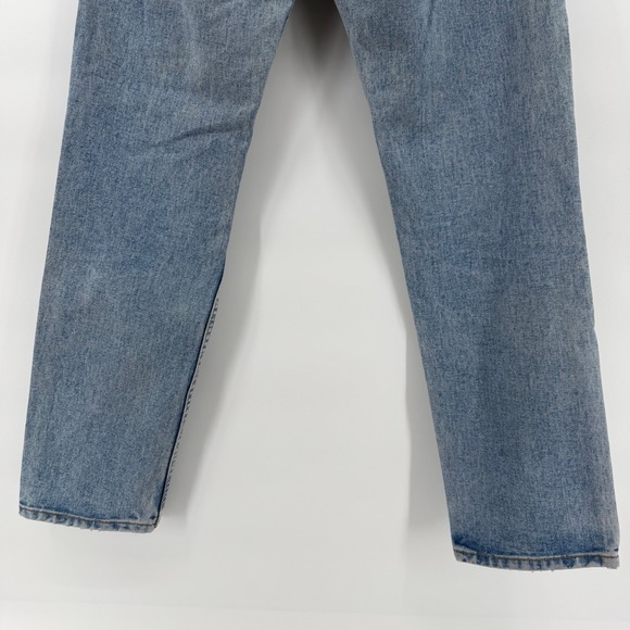 VTG Guess Jeans Women's 26 Light Wash Straight Leg Denim USA Made Button Fly - Picture 7 of 16